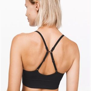 Lululemon black sports bra